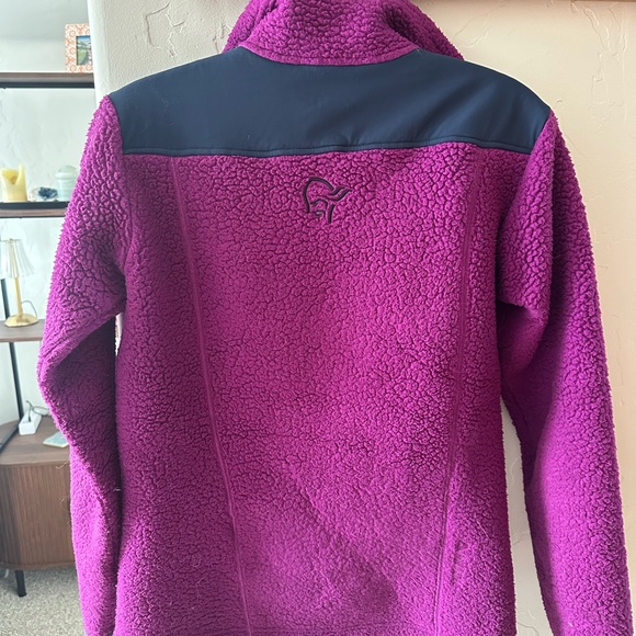 Norrona Magenta Fleece Jacket - Picture 4 of 5